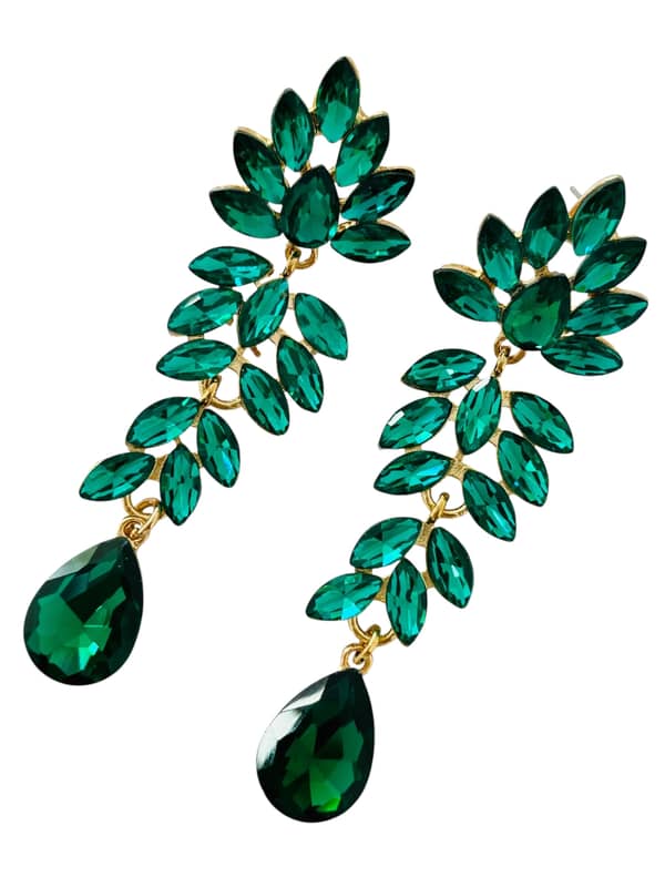 Caravanas Elena verde